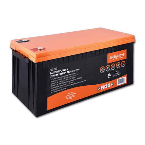 BTT6528_1 Batteria Litio Antarion Bluetooth • 280 A
