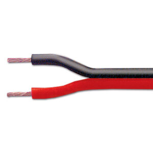 Piattina rosso / nera - 2 x 2,5 mm²