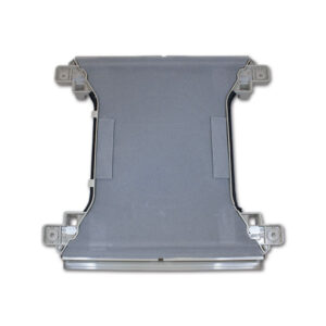 Dettaglio del condotto di ventilazione ExtraCLIMA, materiale resistente e design efficiente per camper.