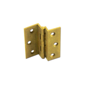 Cerniera mezzo collo in ottone da 40x50 mm fresata per mobili di camper e caravan
