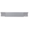 CER505_1 Cerniera alluminio anodizzato 290 mm 2 fori per camper, dettaglio della costruzione robusta e finitura anodizzata.