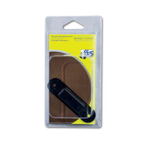 CHR062C_1 Bocchetta chiusura per serrature in blister, accessorio protettivo per sistemi di chiusura di camper e caravan, essenziale per la durabilità.