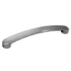 CHR070C_2 Dettaglio del Maniglione cromato, lunghezza 178 mm, ideale per l'accesso sicuro a veicoli ricreazionali.