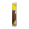 Dettaglio del maniglione cromato da 222 mm, ideale per l'ingresso di camper e caravan, confezionato in blister.