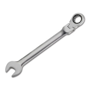 Chiave a forchetta poligonale cricchetto • 17 mm