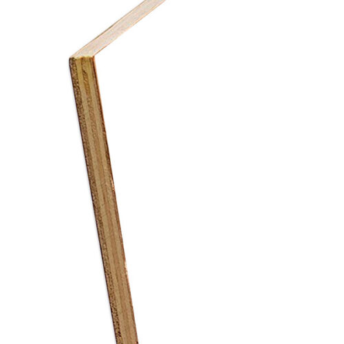 CMP1508_1 Compensato pioppo • 15 mm • HPL Bianco opaco