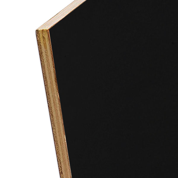 Buetic GmbH Compensato Tagliato Al Laser - Forma Casa In Pioppo 3 Mm, Altezza A Scelta Da 5 A 40 Cm, Naturale - 2