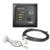 CNR431_1 Pannello LED per il monitoraggio del livello delle acque nere in camper, colore grigio.