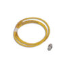 COM304_3 Immagine del minicompressore metallo con tubazione e accessori per diverse valvole