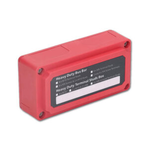 Barra di connessione M8 rossa • 300 A / 48 V