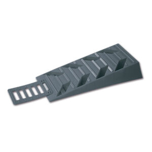 Dettaglio della texture superficiale della Anti Slip Plate Grey per camper e caravan.