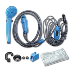 Doccia campeggio con pompetta • 12 Vdc