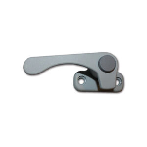 Maniglia sinistra grigia con pulsante