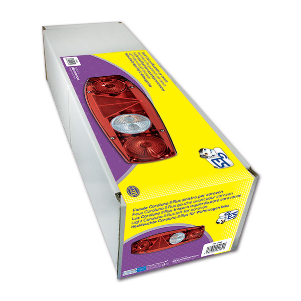 Fanale Caraluna II Plus • sinistra • scatola