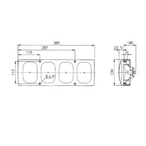 Modulo L561 a 5 funzioni