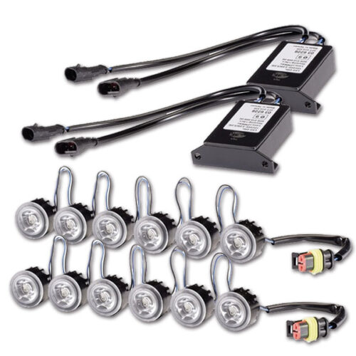 Kit DRL FlexPoint doppia funzione • 6 luci
