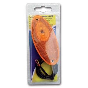 Luce ingombro laterale a LED 2PS 964 295-061 in blister, ideale per camper e caravan.