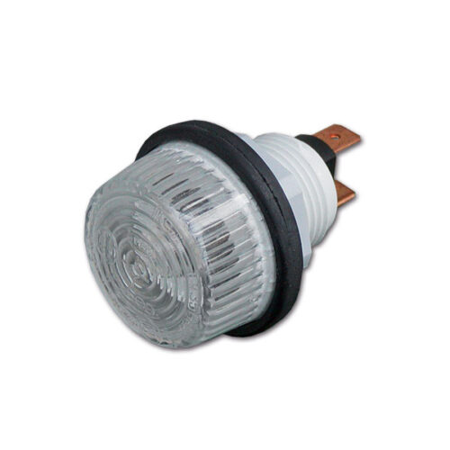 Indicatore direzione tondo • bianca