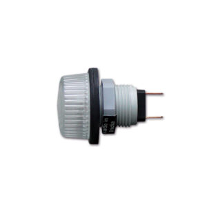 Indicatore direzione tondo • bianca