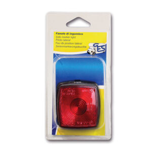 Luce ingombro quadrato posteriore a lampadina • blister