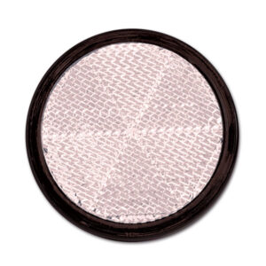 Catadiottro con perno centrale • bianco • Ø 60