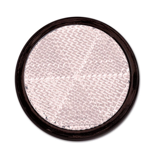 Catadiottro con perno centrale • bianco • Ø 60