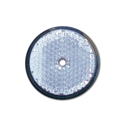 Catadiottro foro centrale • bianco • Ø 60