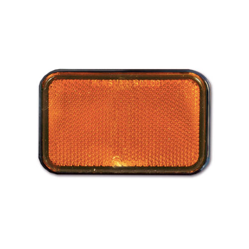 Catadiottro adesivo • arancione