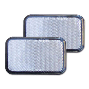 Catadiottro adesivo • bianco • blister