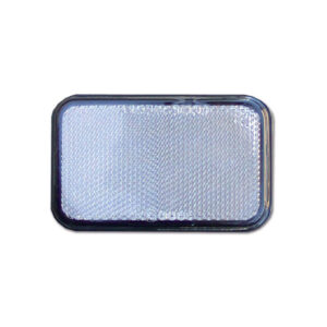 Catadiottro adesivo • bianco