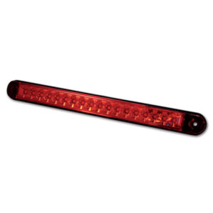 FNL5901_2 Dettaglio del fanale rosso PRO-CAN XL, evidenziando la qualità dei materiali e la robustezza del design per esterni.