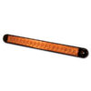 FNL5903_2 Dettaglio del fanale arancione PRO-CAN XL, primo piano sulla lente e sulla robusta struttura, ideale per caravan.