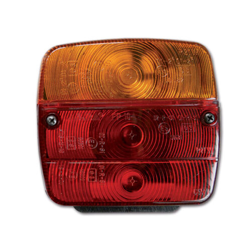 Fanale universale con targa • destro-sinistro