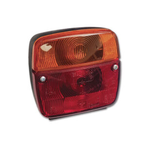 Fanale universale con targa • destro-sinistro