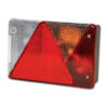 FNL6861_1 Modulo Multipoint IV per carrelli • sinistra montato, con tutte le luci attive, visibile da dietro il rimorchio.