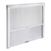 Rastrollo bianco DOMETIC ITALY S.R.L. 760 x 710 mm installato in un vano camper