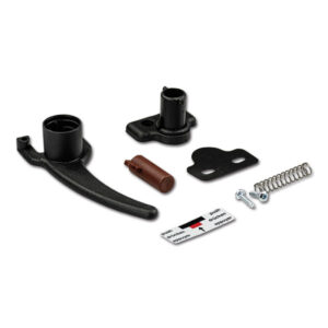 FNT493_1 Maniglia con pulsante rosso per finestra Seitz S7Z '01 di DOMETIC ITALY S.R.L.