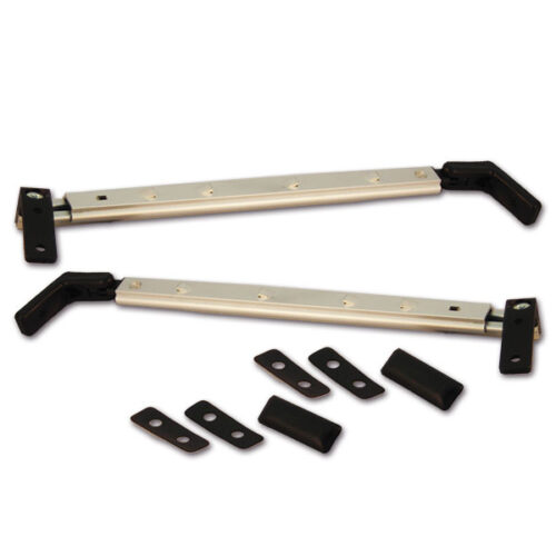 FNT535_1 Coppia braccetti destro/sinistro 28 cm per finestre camper, ricambio Polyplastic