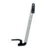 FNT548C_2 Immagine del Braccetto destro con maniglia e slitta da 280 mm, mostrando la compatibilità con finestre di veicoli ricreazionali.