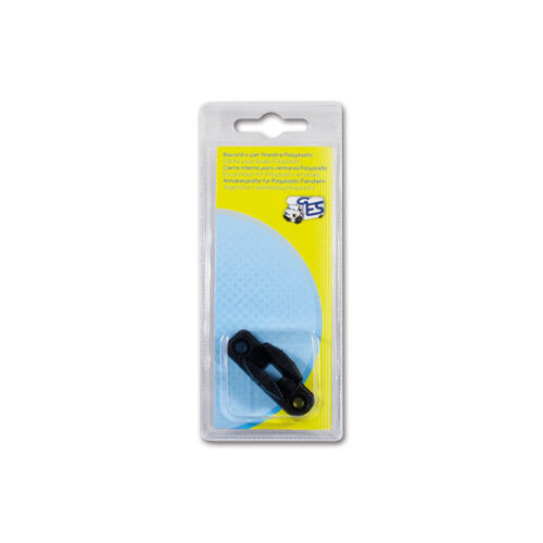 FNT551C_1 Dettaglio del Riscontro Polyplastic a slitta blister per finestre camper e caravan