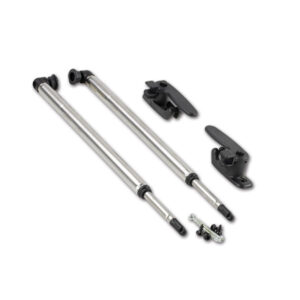FNT564_1 Kit coppia braccetti DOMETIC ITALY S.R.L. per finestre Seitz S4 di camper e caravan, lunghezza 550 mm.