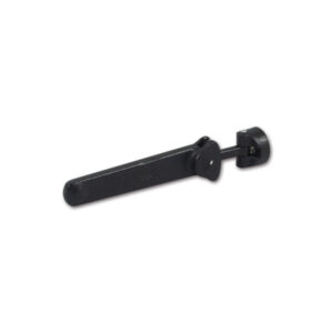 FNT589_1 Dettaglio della chiusura vetro nero, accessorio per finestre di camper e caravan.