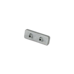 Piastrina grigia maniglie Polyplastic