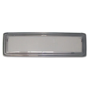 FNT6329_1 Finestra Polyplastic Roxite 4.28 1200 x 300 grigio chiaro per camper e caravan, vista esterna.