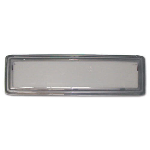 FNT6329_1 Finestra Polyplastic Roxite 4.28 1200 x 300 grigio chiaro per camper e caravan, vista esterna.