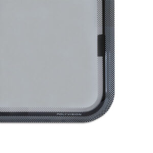 FNT6435_3 Lastra per finestra Polyvision compatibile con sistemi Polyplastic, pronta per l'installazione su veicolo ricreazionale.