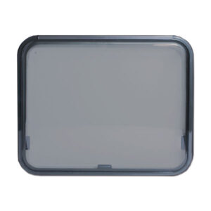 Lastra Polyvision 1450 x 600 grigio per finestre di camper e caravan