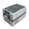 FRG041_1 Frigo portatile a compressore Invision 41 L aperto con alimenti e bevande all'interno, mostrando l'ampia capacità di stoccaggio.