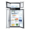 FRG851_3 Immagine del Frigo trivalente RMD 10.5TX installato in un ambiente camper, mostrando l'integrazione nel mobilio.