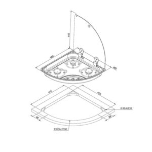 Dettaglio del pannello di controllo del fornello Hoodiny, evidenziando le manopole per la regolazione della fiamma e il design compatto.